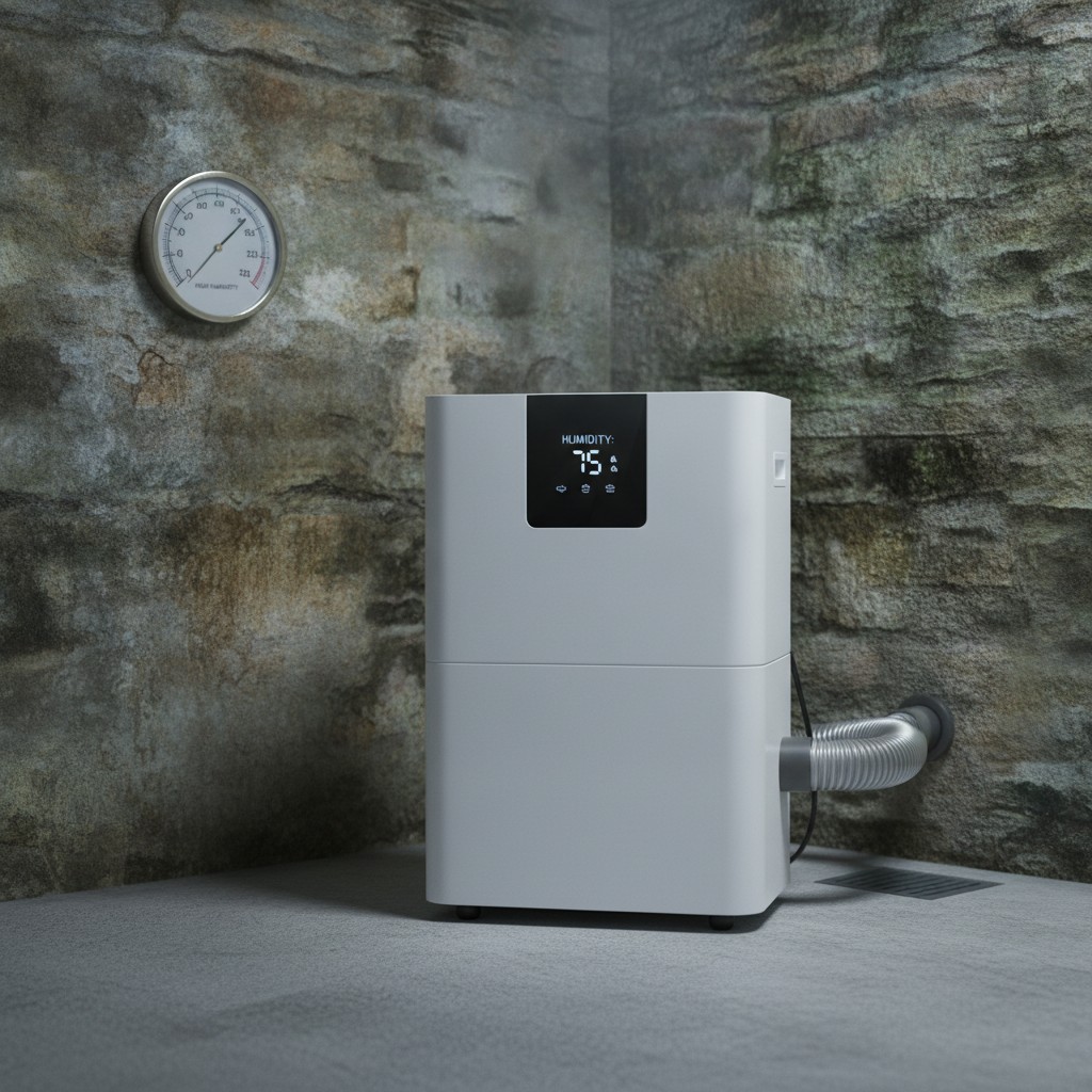 Déshumidificateur sous-sol et cave : comment choisir, installer et utiliser en 2026